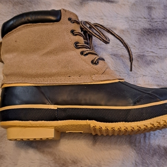 Rugged Exposure Leather Winter Duck Boot   Size 7 - Picture 7 of 10